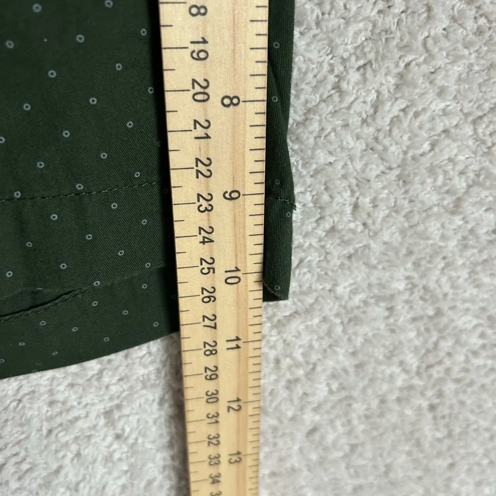 J. Crew Green Flat Front Shorts Casual Style
